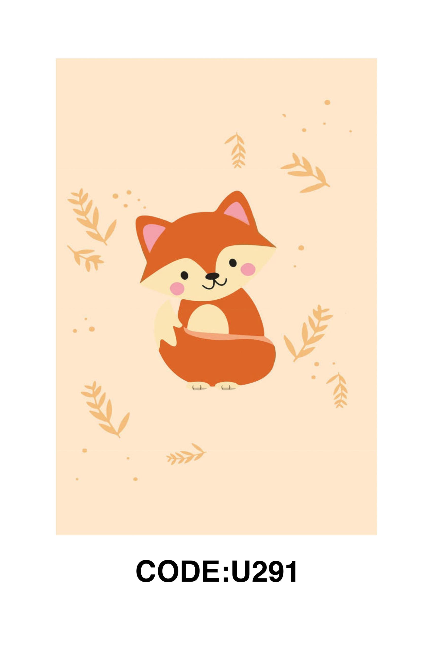 فرشینه روباه اتاق کودک