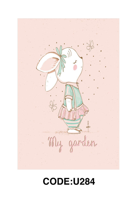 فرشینه خرگوش دخترونه اتاق کودک