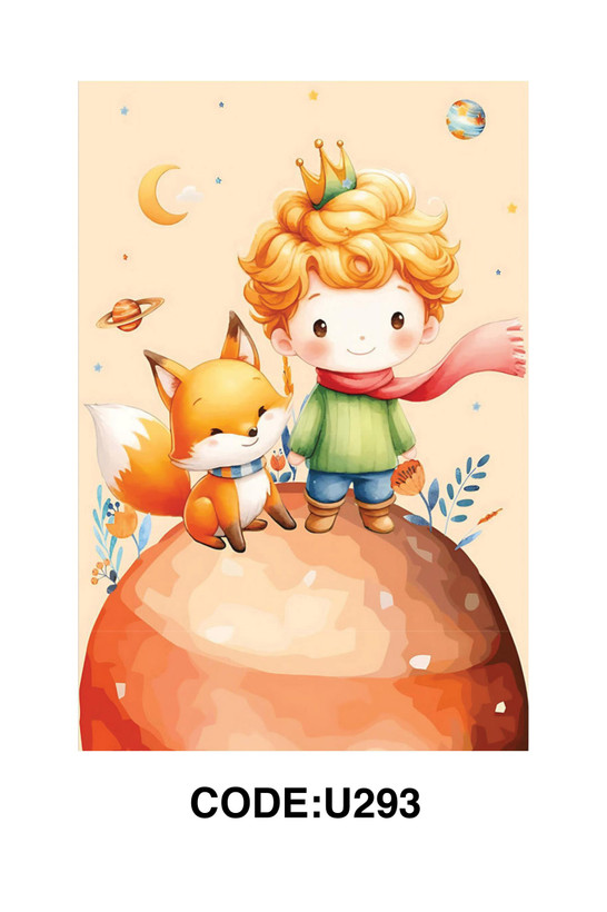 فرشینه شازده کوچولو اتاق کودک