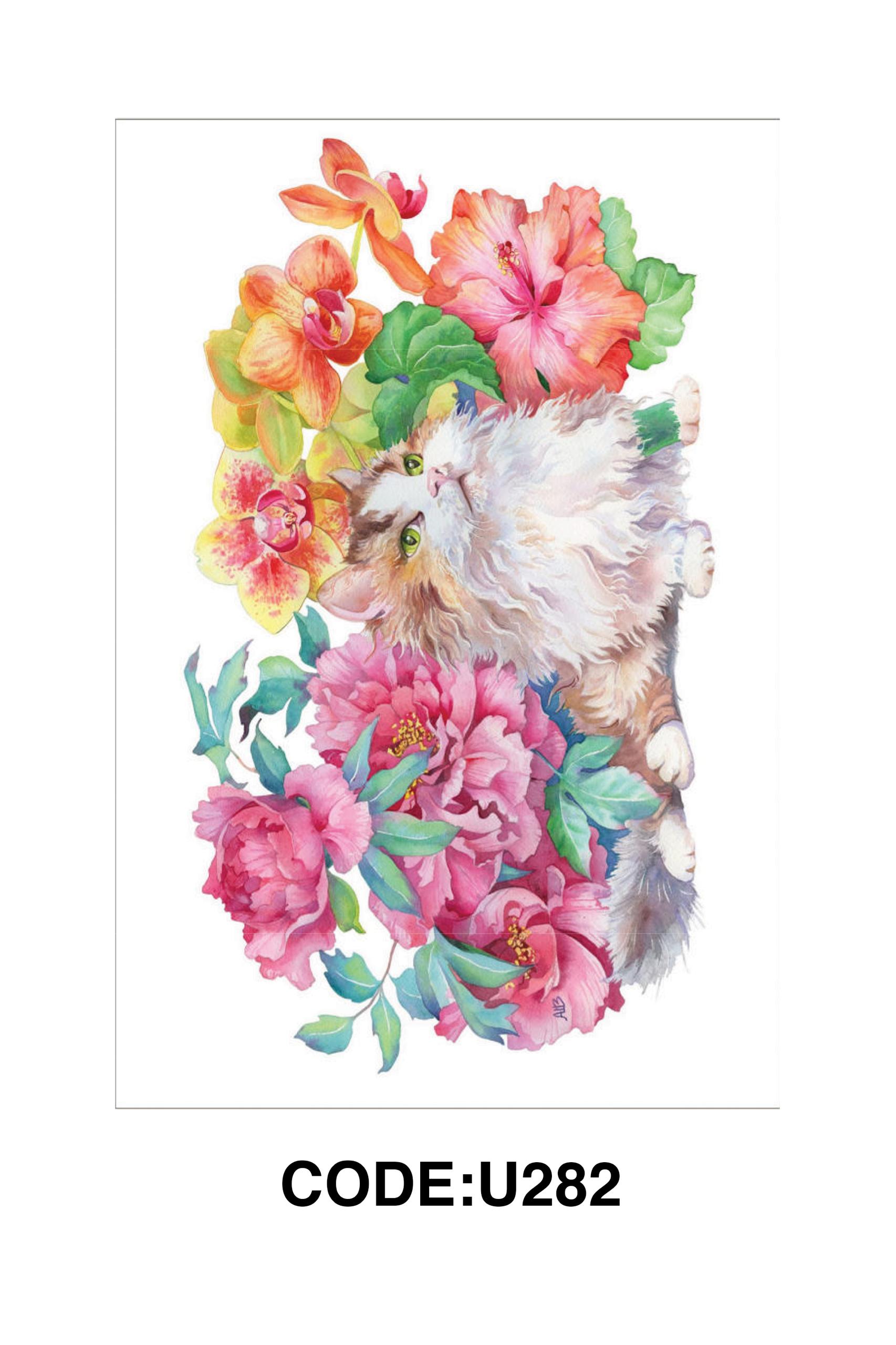 فرشینه گربه دخترونه اتاق کودک