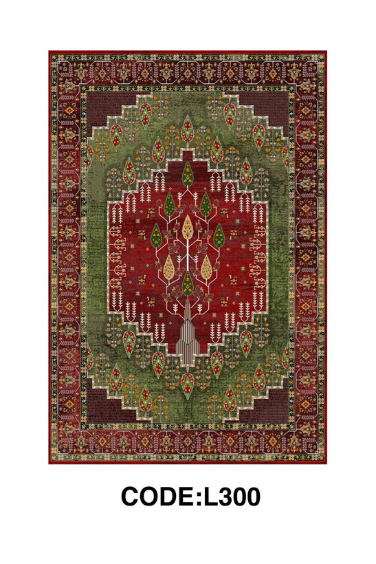 فرشینه سبز قرمز